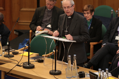 Justin Welby called to repent over gay sex position