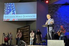 Speaker Johnson encourages Louisiana Baptists during three church visits | Baptist Press