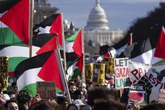 Over 40 pro-Palestinian protesters arrested in U.S. Senate building