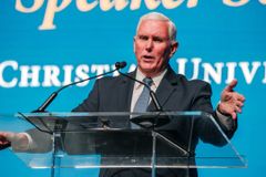 Mike Pence kicks off Christian college's speaker series, touted as model of Evangelical leadership