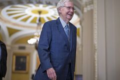 GOP Senate leader McConnell reportedly falls during lunch