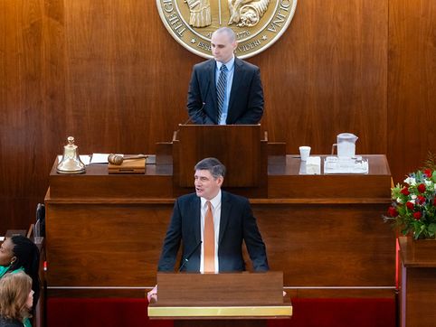 Will Graham Opens NC Assembly’s Session in Prayer