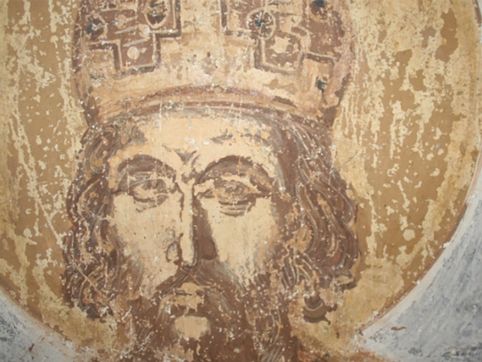 Portrait of 'last Christian emperor' of Constantinople and Byzantine found in Greece