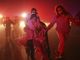 Thousands flee raging wildfires in Southern California