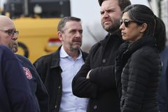 Vance visits East Palestine as lawsuit alleges first deaths from 2023 derailment