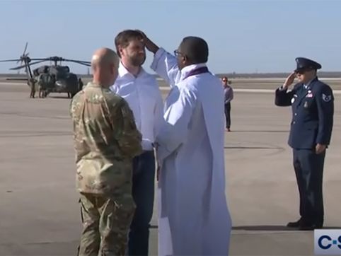 JD Vance receives ashes at border; Trumps reflect on Lent: ‘Let us prepare our souls’