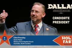 Pressley to be nominated for second term as SBC president | Baptist Press