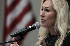 Police shock protester with Taser at Marjorie Taylor Greene town hall