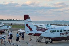 Knife-wielding California man shot while attempting plane hijacking in Belize