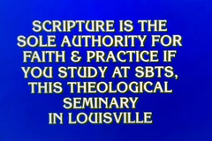 Southern Seminary finds itself in Jeopardy! | Baptist Press