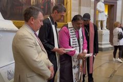 William Barber, activists arrested for demonstrating against budget proposal in US Capitol