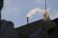 White smoke signals that cardinals have chosen a new pope