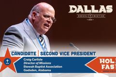 Craig Carlisle to be nominated for SBC 2nd vice president | Baptist Press