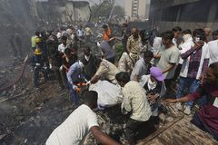 Air India flight crashes soon after takeoff with 240 aboard