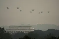 Raining on the King’s Parade