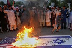 Patience thin, Trump says, as Iran again barrages Israel