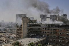 Israeli hospital hit in Iranian barrage