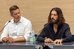 ‘The Chosen’ cast visits Vatican after filming Crucifixion scenes in Italy