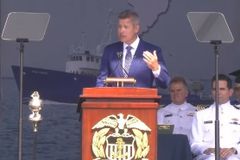 Duffy urges graduating midshipmen to 'stay faithful' to God, commends 'perseverance' amid pandemic
