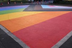 Duffy urges all 50 state govs. to remove LGBT rainbow crosswalks, distracting political messages from roads