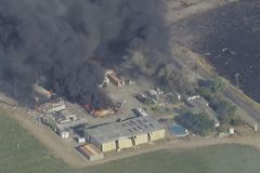 Seven missing after California fireworks warehouse explosion