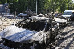 Russia launches slew of drones at Ukraine