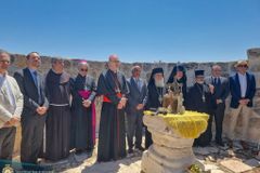 Leaders of Holy Land Churches Condemn Israeli Settler Violence During a West Bank Visit