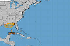 Gulf states brace for heavy rains, possible tropical storm