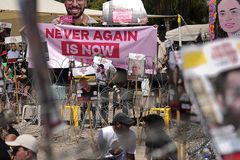 Videos of emaciated hostages spark new calls for release