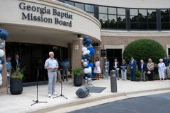 Georgia Baptist Mission Board cuts ribbon for new location | Baptist Press