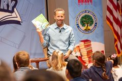 'God's not done with America': Kirk Cameron leads children's story hour at Library of Congress