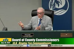 Florida Man Kicks God Out of the Ten Commandments