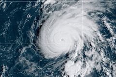 Gabrielle grows into major Category 3 hurricane