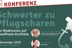 StopArmut conference in Switzerland to address conflict resolution and peacebuilding