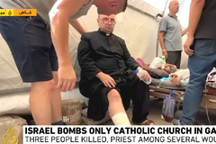 Israeli tank strikes only Catholic church in Gaza strip