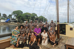 Polynesian Anglican woman joins traditional voyage to voice youth concerns at Pacific Islands Forum