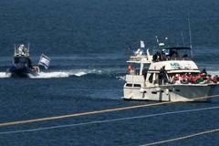 Israel stops Gaza-bound flotilla, arrests activists