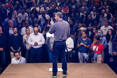 Will Graham preaches in Toronto, formerly known as 'city of churches', as one hundred respond to the gospel