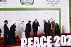 Trump jets to Egypt for Gaza peace summit