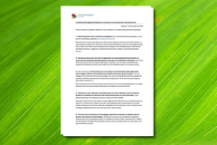 The Spanish Evangelical Alliance opposes the inclusion of abortion as a constitutional right