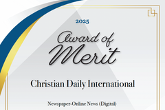 Christian Daily International wins second place in EPA Award of Excellence