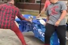 Illinois State University teaching assistant fired, arrested after flipping TPUSA table, mocking Jesus