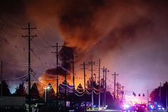 Officials say engine fell from UPS plane before crash, death toll rises