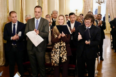 Historic prayer meeting with Argentinian President Milei on the Day of Evangelical Churches