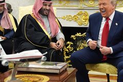Trump cordially hosts controversial Saudi crown prince