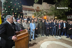 Jenin residents relight Christmas tree two days after arson; police arrest suspects