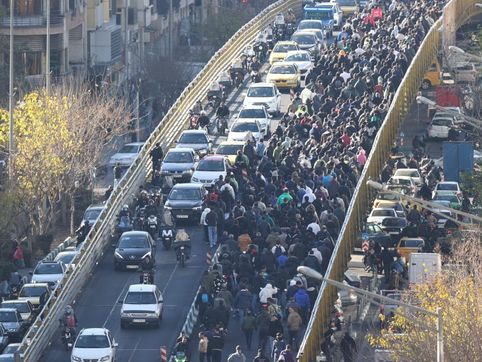 Rising inflation sparks rare protests in Iran