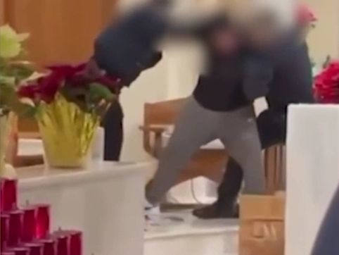 Man violently disrupts NYC church service, storms altar, gets tased by police