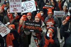 Largest nurse strike in NYC history continues