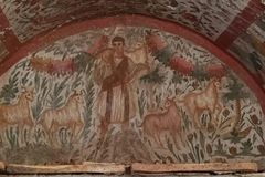 Archaeologists discover early Christian fresco depicting Jesus in Turkey